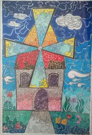 Quadro Riflessi del cielo
